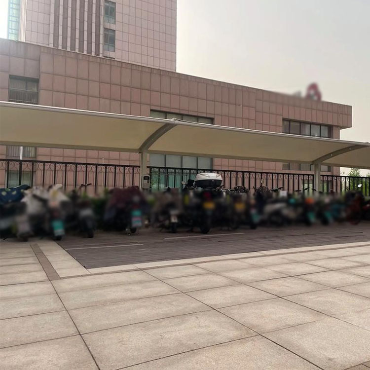 尉犁县膜结构电动车棚